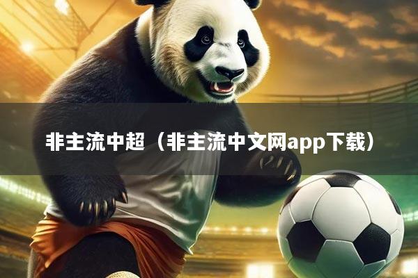 非主流中超（非主流中文网app下载）